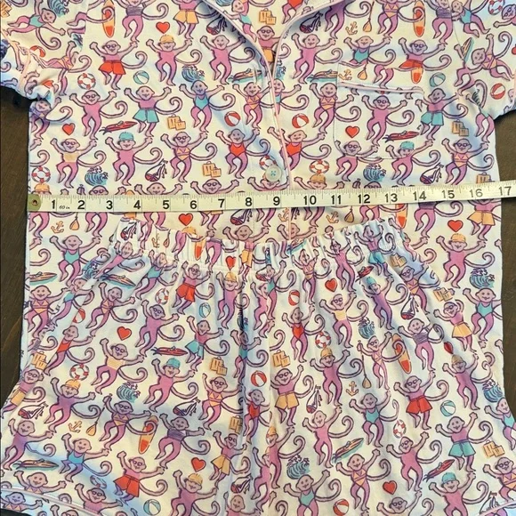Roller Rabbit Lido Pajama Set P - Picture 3 of 7